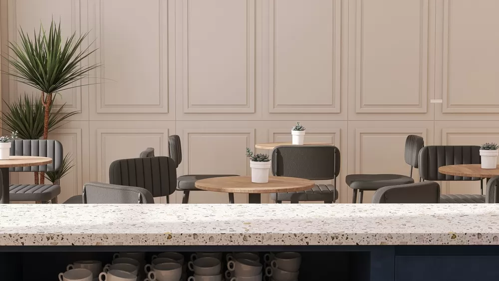 Kafe Mutfak Tezgahi 1